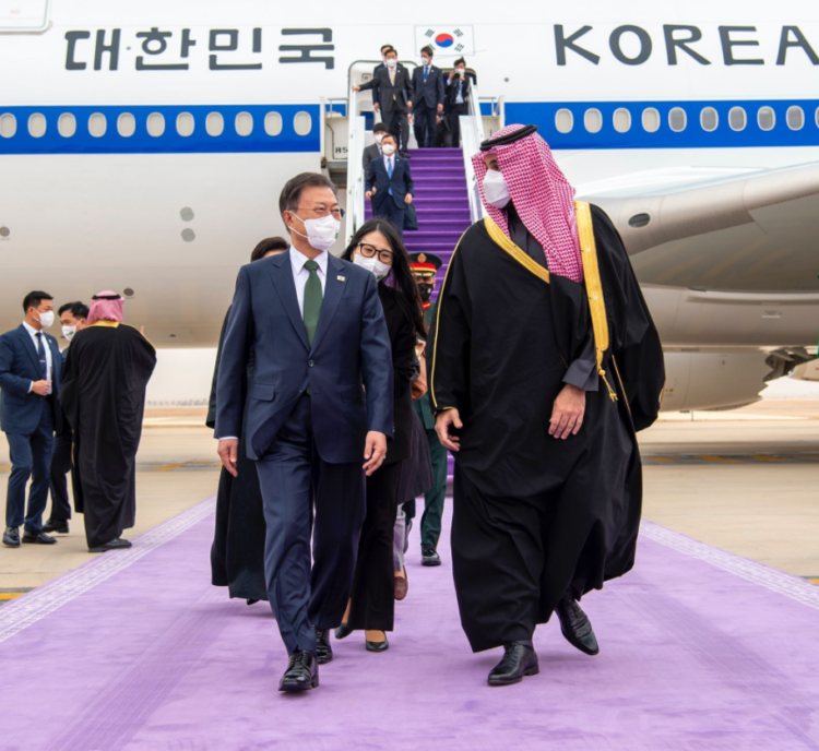 رئيس كوريا الجنوبية يزور السعودية
