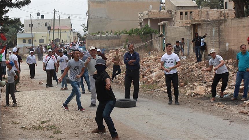 مواجهات بين الفلسطينيين والجيش الإسرائيلي بالضفة