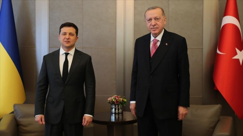 خلال اتصال هاتفي :  أردوغان وزيلينسكي يبحثان التطورات في أوكرانيا