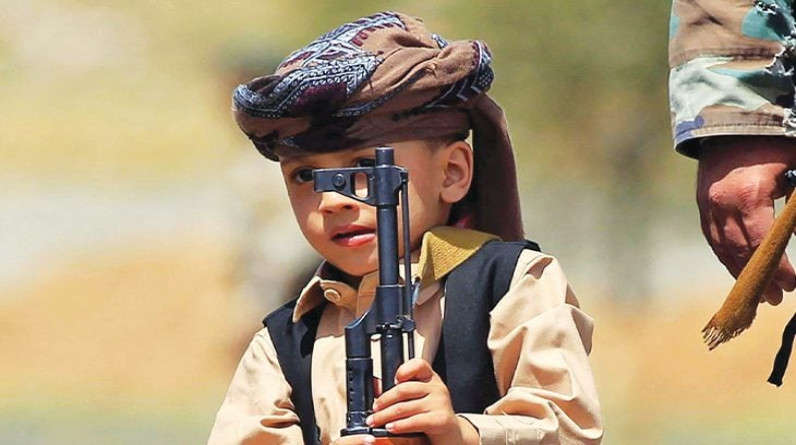11 ألف طفل يمني بين ضحايا الحرب وارتفاع أعداد المجندين