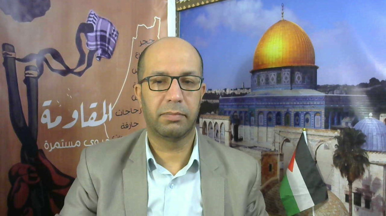 اعتقال الكاتب الصحفي الدكتور رامي ابو زبيدة في غزة