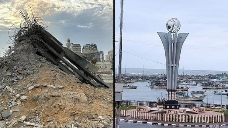 جيش الاحتلال يعلن السيطرة على ميناء غزة وتدمير نصب مرمرة التذكاري