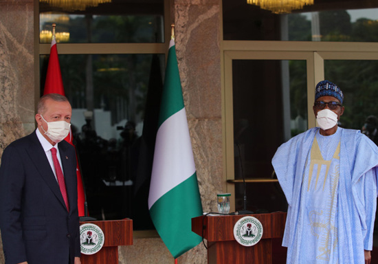 نيجيريا : لن نسمح لتنظيم جولن الإرهابي بتقويض علاقتنا مع تركيا