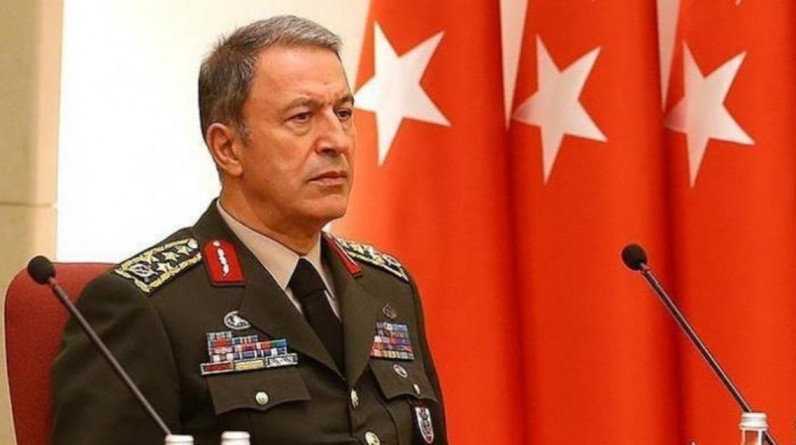 وزير الدفاع التركي يبحث أخر المستجدات مع نظيره الأوكراني