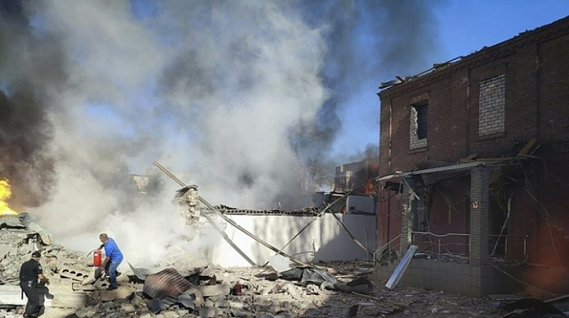 هجوم بمسيرات على كييف وأوكرانيا تستهدف الصناعات الروسية