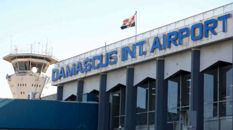 بدء إصلاح مدرجات مطار دمشق بعد الغارة الإسرائيلية