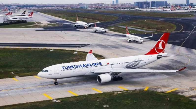 الخطوط الجوية التركية تعلن إلغاء رحلاتها إلى أوكرانيا