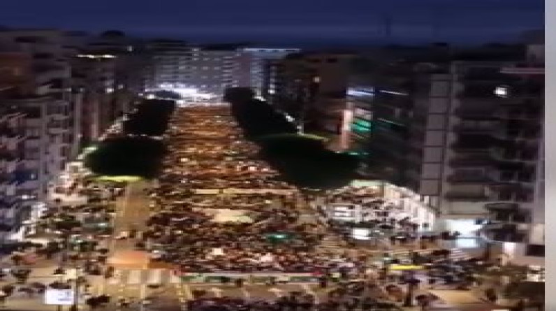 شاهد بالفيديو.. مسيرة ضخمة جدا بشوارع فالنسيا الإسبانية دعما لـ غزة