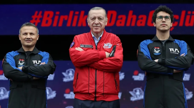 أردوغان يعلن عن جهوزية أول رائدي فضاء تركيين.. متى سينطلقان؟