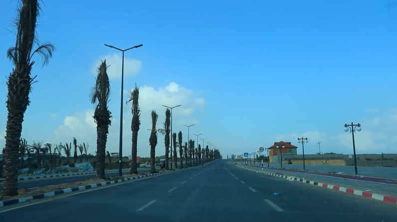 المنحة المصرية تعيد الحياة لشارع متهالك و3 مدن في غزة