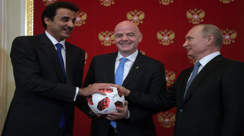 شكر قطري لروسيا: اسستفدنا منها لتنظيم كأس العالم 2022