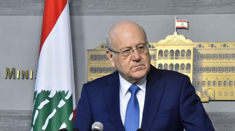 ميقاتي يطالب القوى العالمية باستخدام نفوذهها لانتخاب رئيس للبنان
