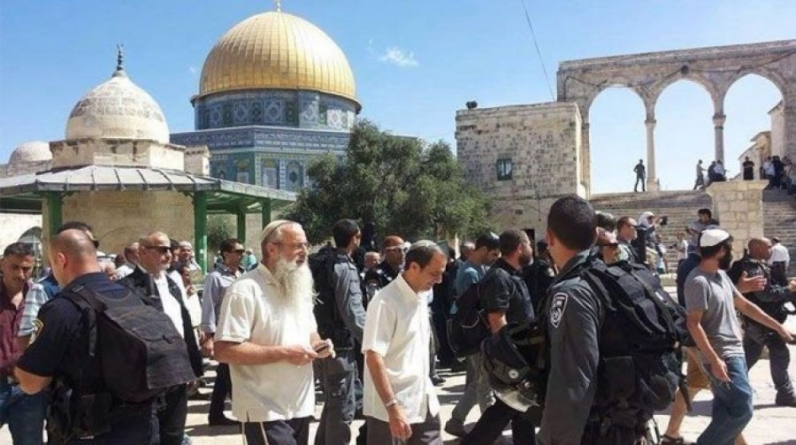 (حشد ) تحذر من مخاطر وتداعيات تنفيذ مخططات اقتحام المسجد الاقصي