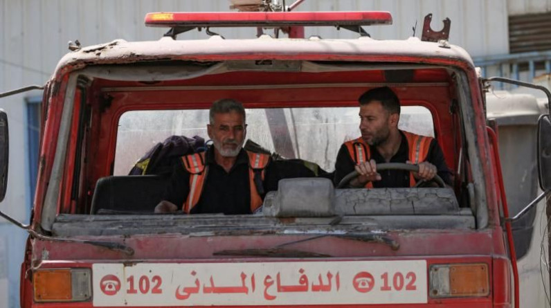 الدفاع المدني بغزة : 13 مركبة إطفاء وإنقاذ توقفت عن العمل جنوب القطاع بسبب نقص الوقود